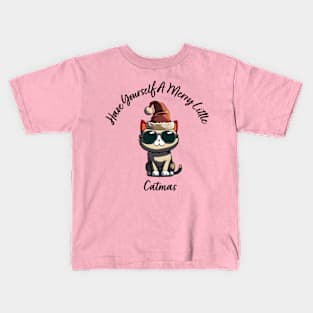 Merry Catmas Kids T-Shirt